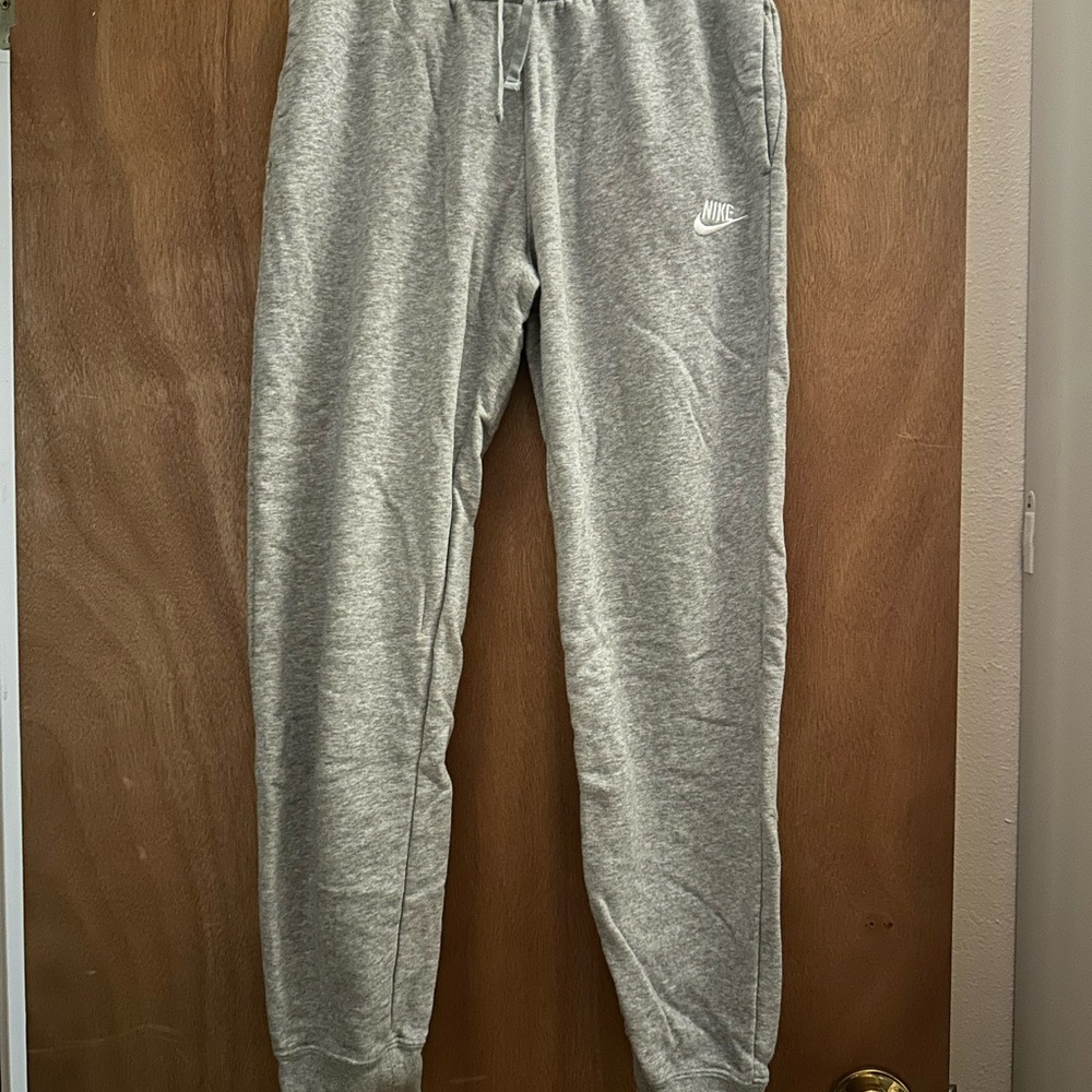 Nike Gray Heather Jogger Track Pants